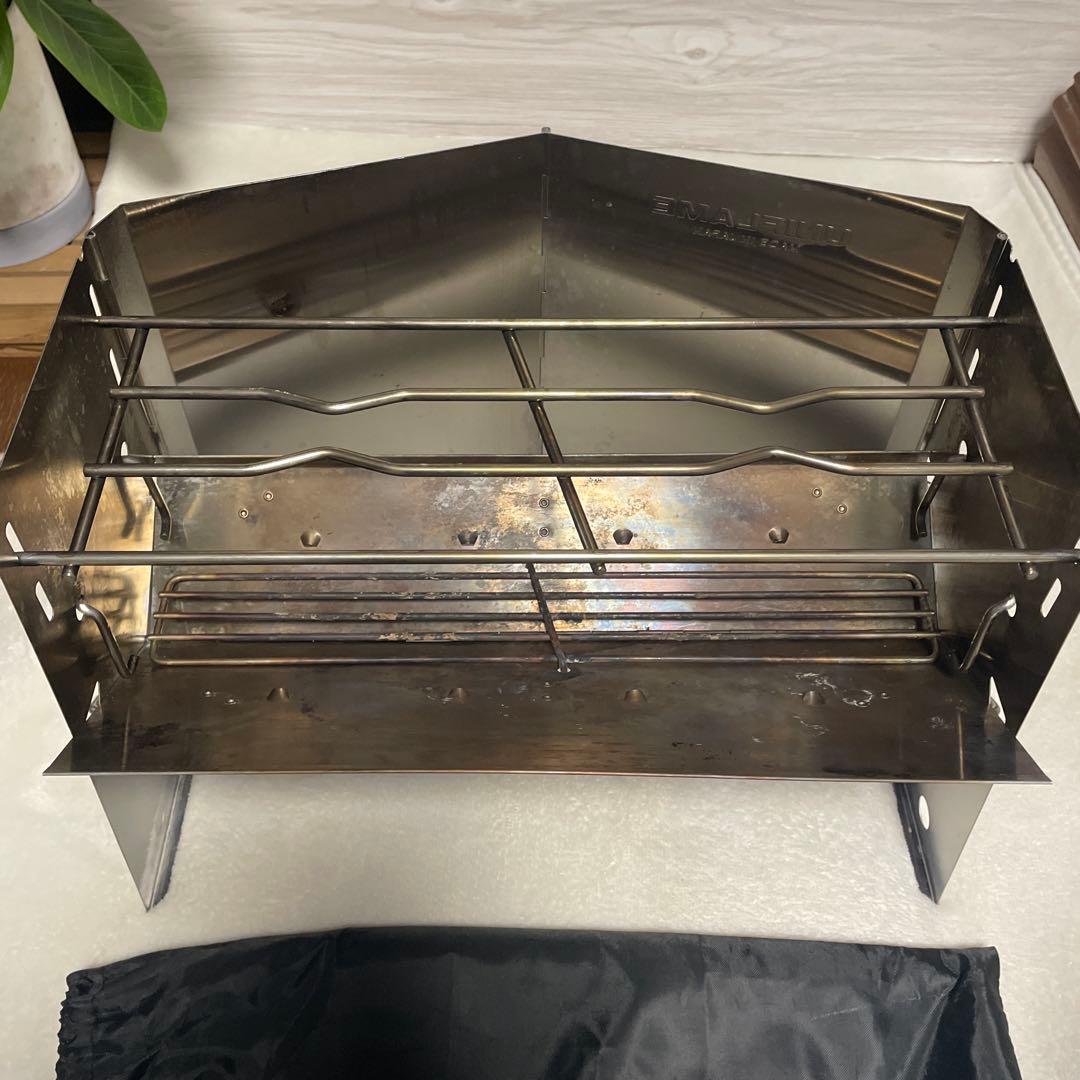 ユニフレーム 薪グリルレギュラー(旧型)