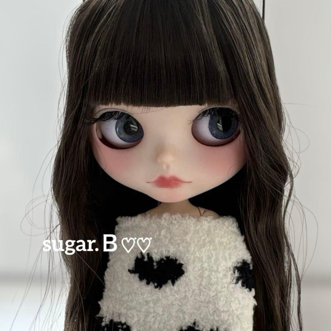 ☆☆けんちゃん☆☆♡アイシードールカスタム❤︎チョコレートブラウン❤︎