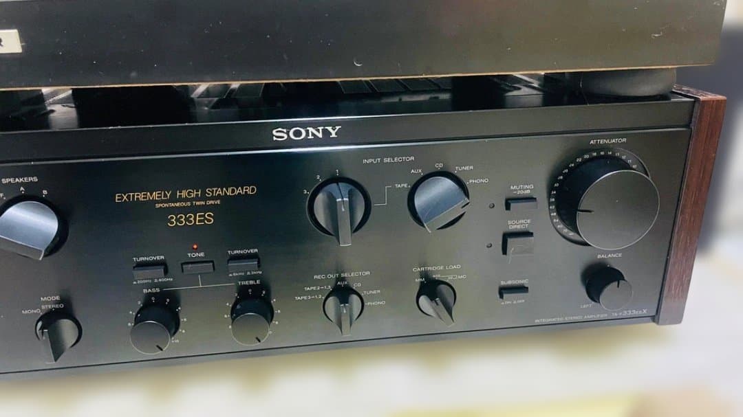 【動作美品】　SONY TA-F333ESX プリメインアンプ