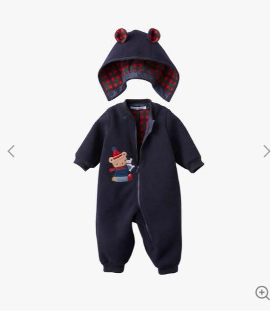 familiar ジャンプスーツ　80cm 現行品