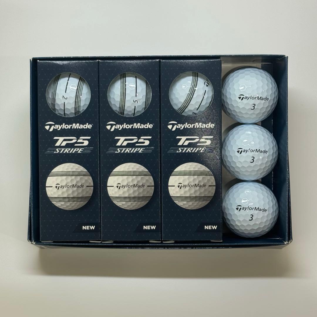 TaylorMade TP5 STRIPE ボール 日本仕様 2024