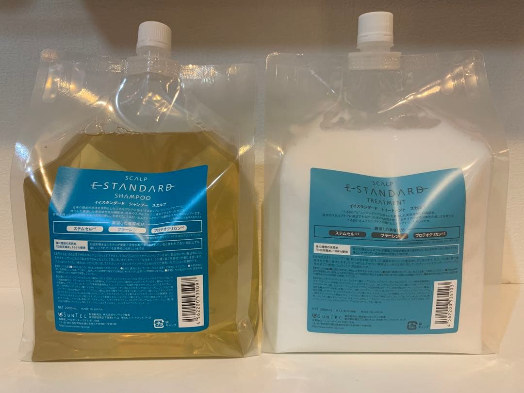イイスタンダード　スカルプ　シャンプー＆トリートメント　2000mlセット