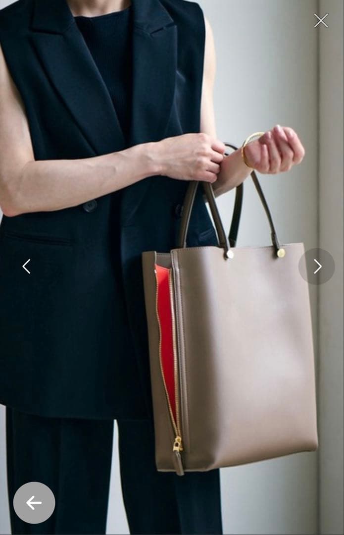 土日限定SALE！ロペエポール(ROPE E'POR)縦型トートバッグA4対応