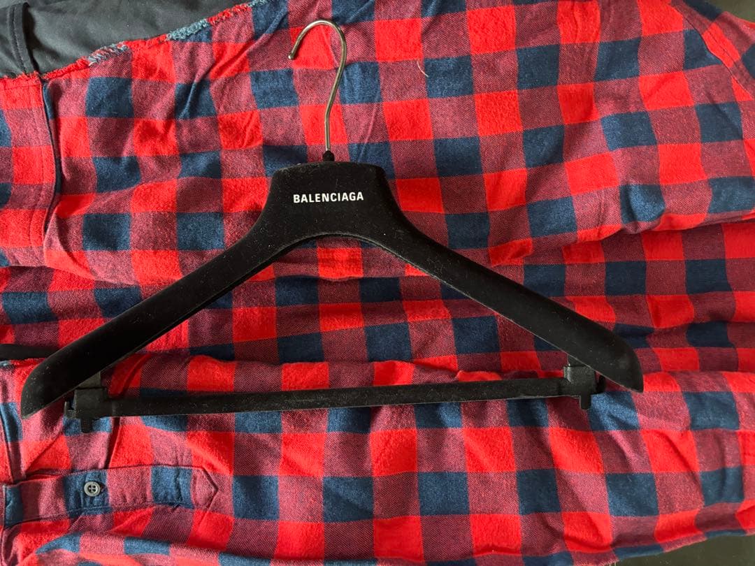 【ほぼ新品】バレンシアガ ドッキング コート オーバーサイズ