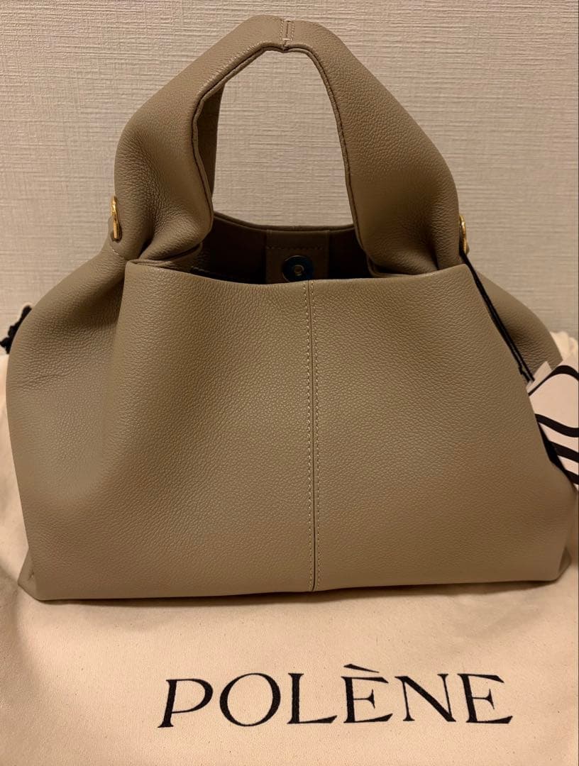 【新品・正規品】POLÈNE Numéro Neuf トープ テクスチャード