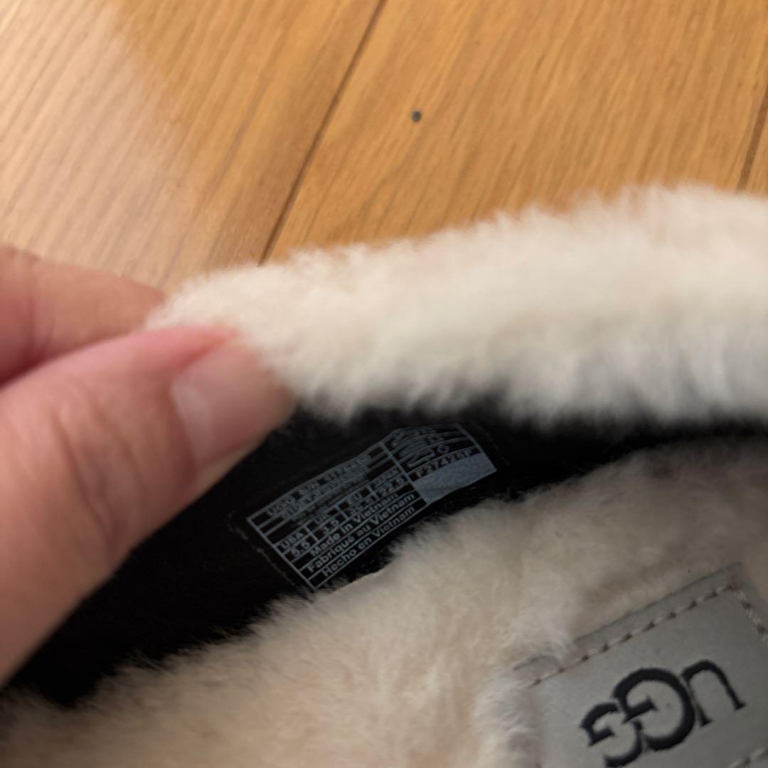 ☆UGG ☆Zora Leather Ballet Flat ☆ブラック☆一度着