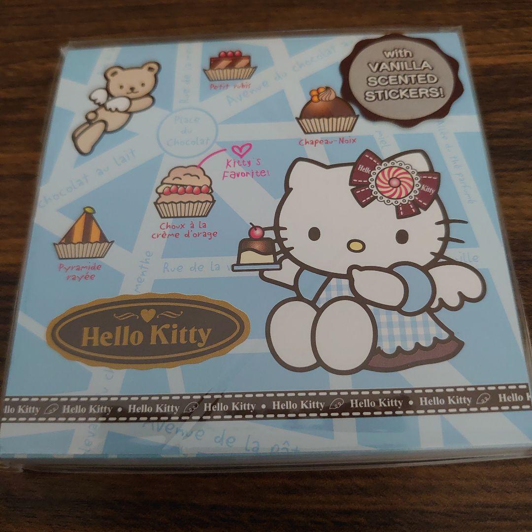 l*9様 新品未使用‪♡海外限定ハローキティショコラエンジェルメモ