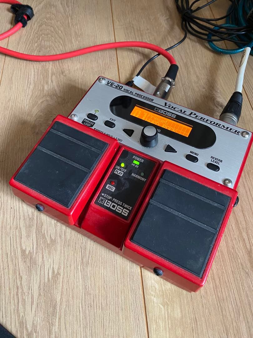 BOSS VE-20 Vocal Performer アダプター付き