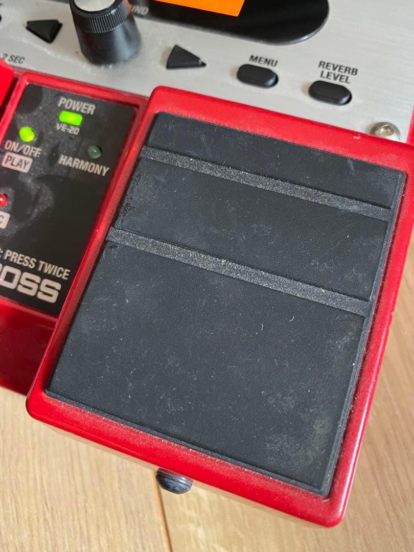 BOSS VE-20 Vocal Performer アダプター付き