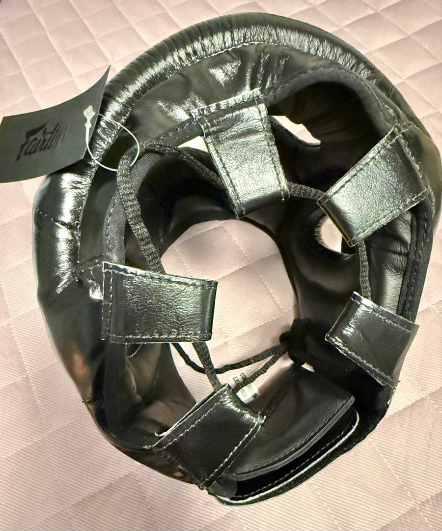 【新品】Fairtex HG13 Lサイズ　ブラック ヘッドギア