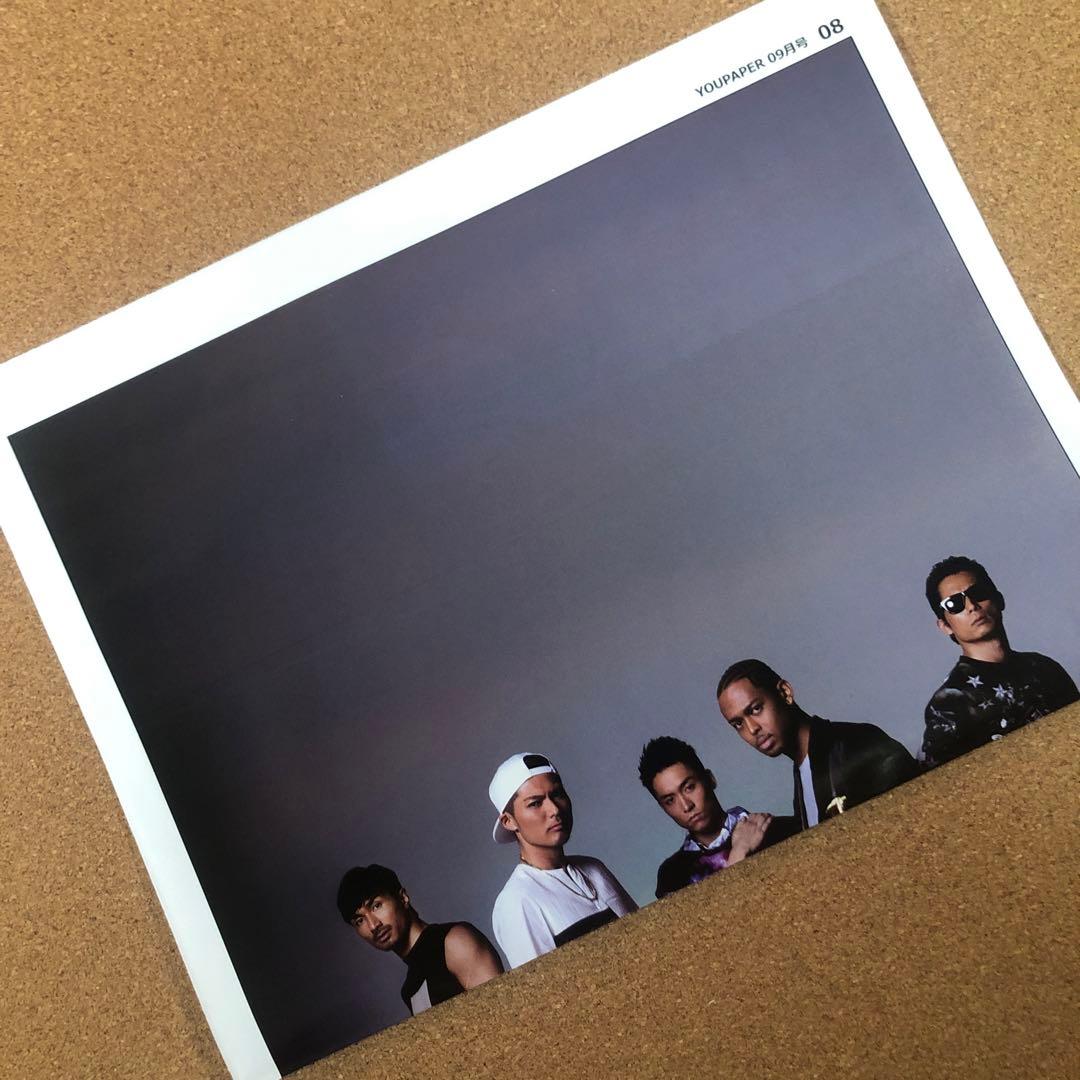 【送料無料】EXILE THE SECOND掲載ページ（ポスターサイズ）#466