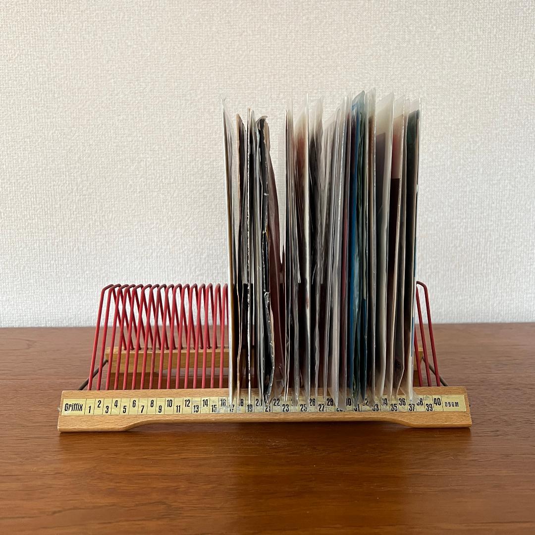 Griffix レコードホルダー ドイツ製 60年代 ミッドセンチュリー 北欧