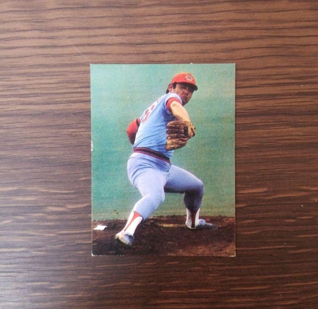 79年カルビープロ野球カード V2セントラルリーグチャンピオン江夏豊 広島カープ