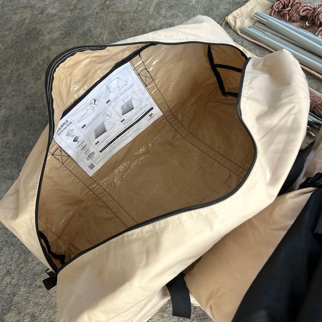 【美品】TOMOUNT｜トマウント パップテント TC軍幕