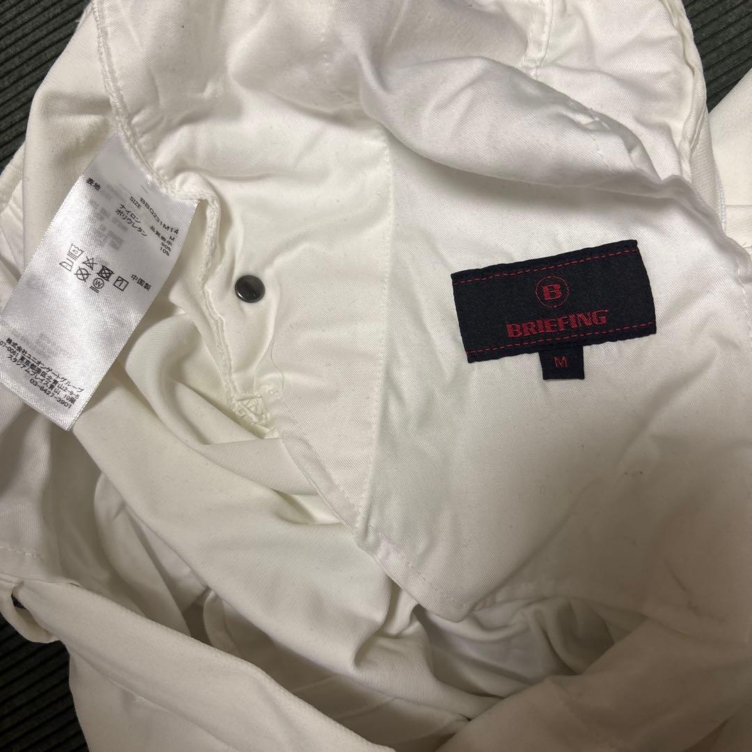 BRIEFING ホワイトパンツ