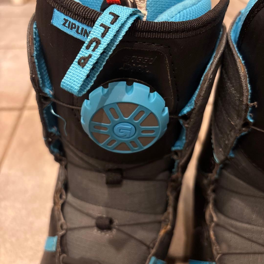 BURTON ZIPLINE スノーボードブーツ キッズ 24cm バートン