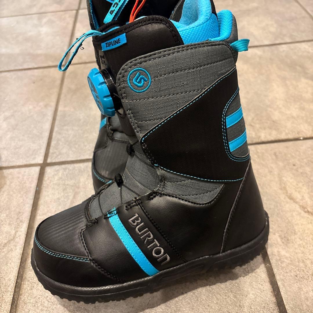 BURTON ZIPLINE スノーボードブーツ キッズ 24cm バートン