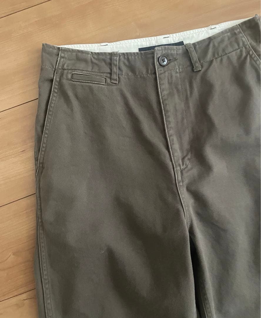 FRAMeWORK OVER SIZED CHINO パンツ