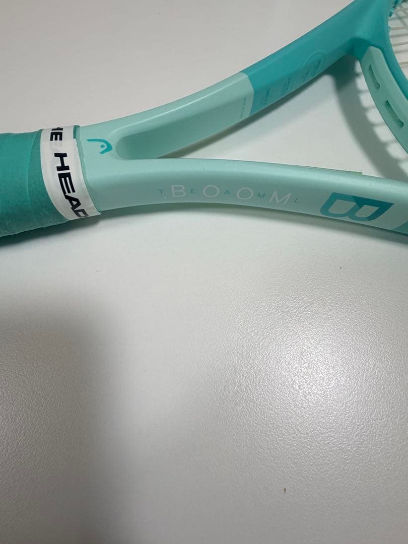 HEAD 硬式テニスラケット ミントグリーン　ケース付き❗️