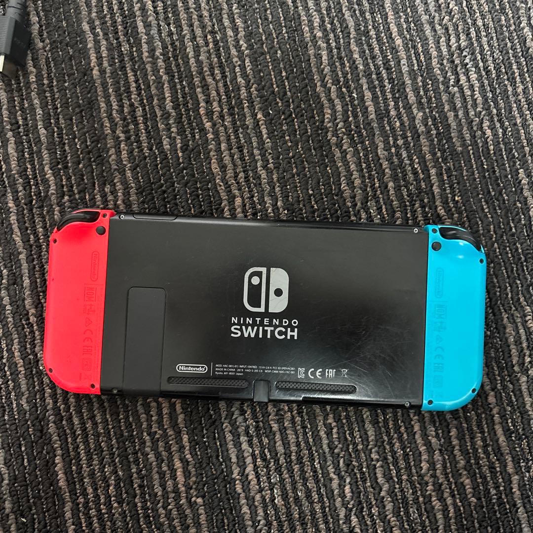 NintendoSwitchバッテリー強化版➕コントローラー　USB64GB付属