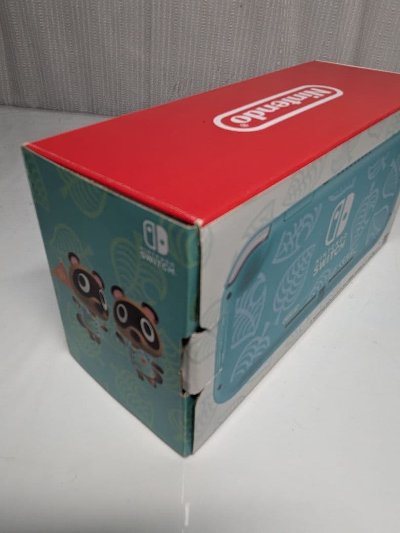 動作品 任天堂 Switch Lite まめきち＆つぶきち アロハ柄 ターコイズ