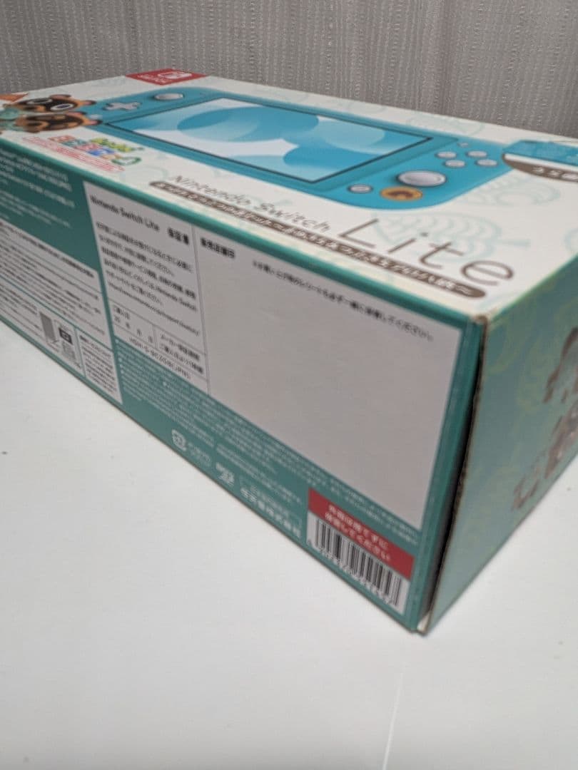 動作品 任天堂 Switch Lite まめきち＆つぶきち アロハ柄 ターコイズ