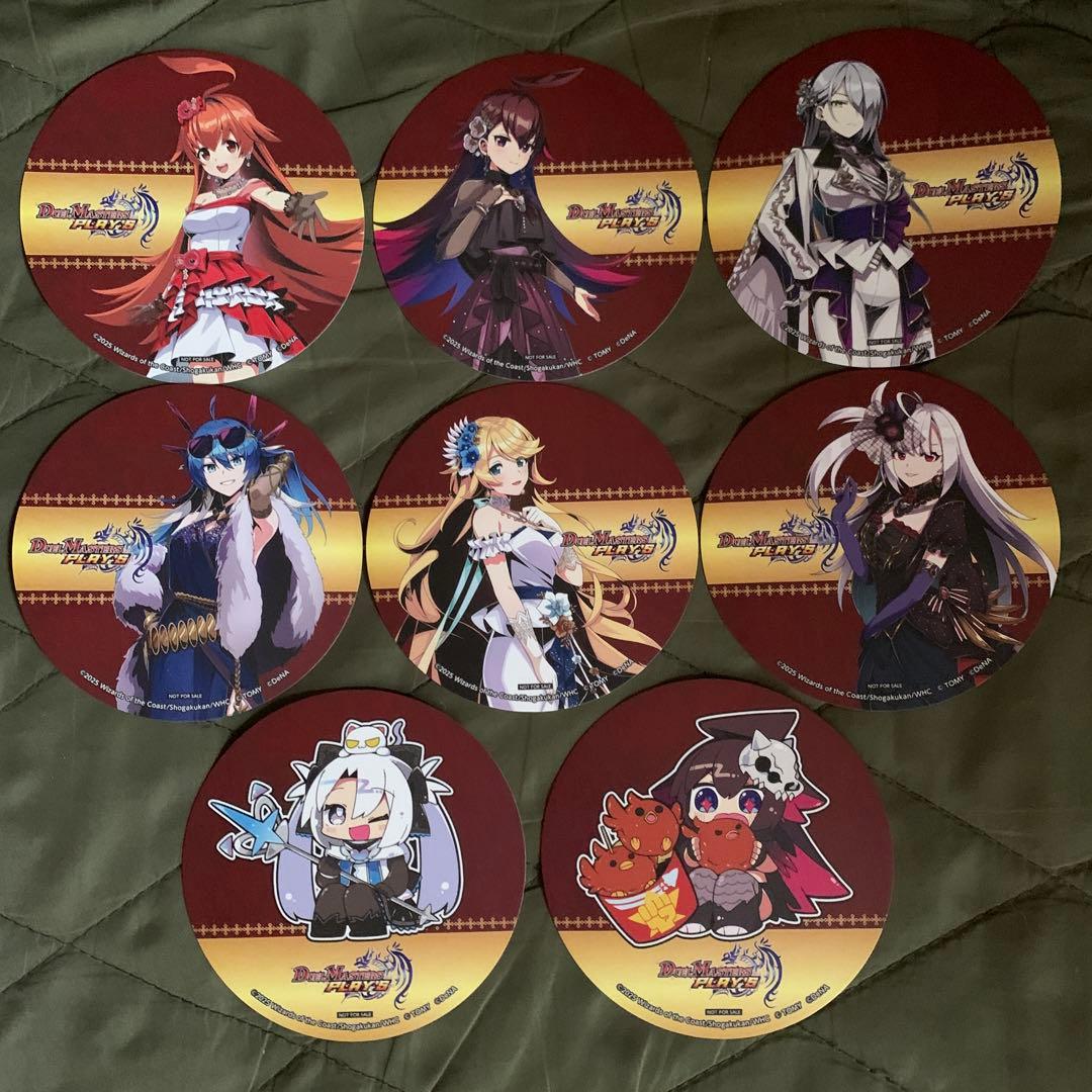 デュエプレフェスコラボカフェ　コースターコンプリートセット