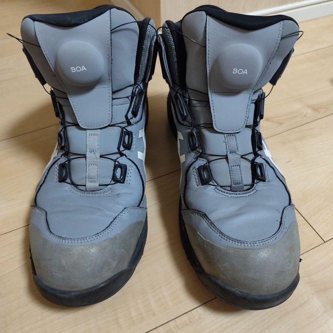 ✨️本日限り✨️格安✨️ASICS BOA安全靴 グレー JSAA A