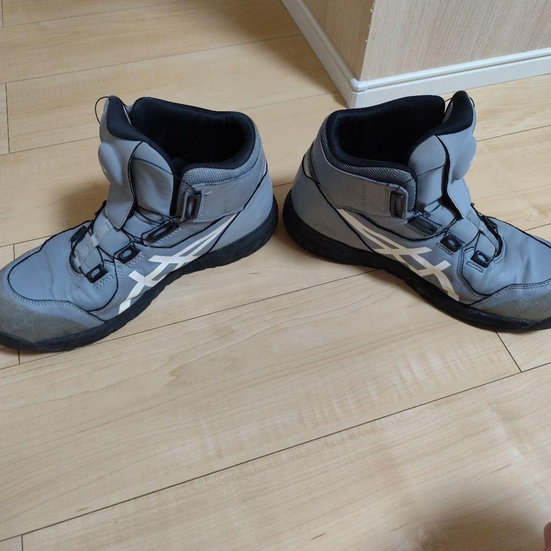 ✨️本日限り✨️格安✨️ASICS BOA安全靴 グレー JSAA A