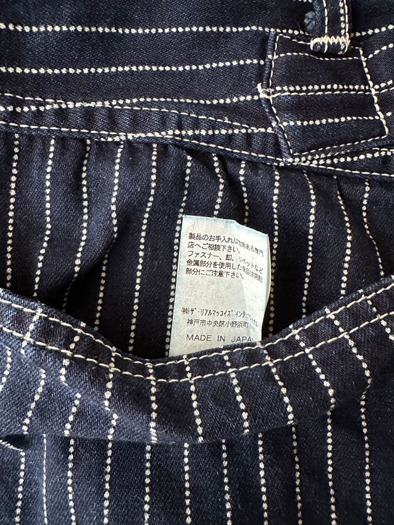 リアルマッコイズ WABASH ウォバッシュ ワークパンツ 34