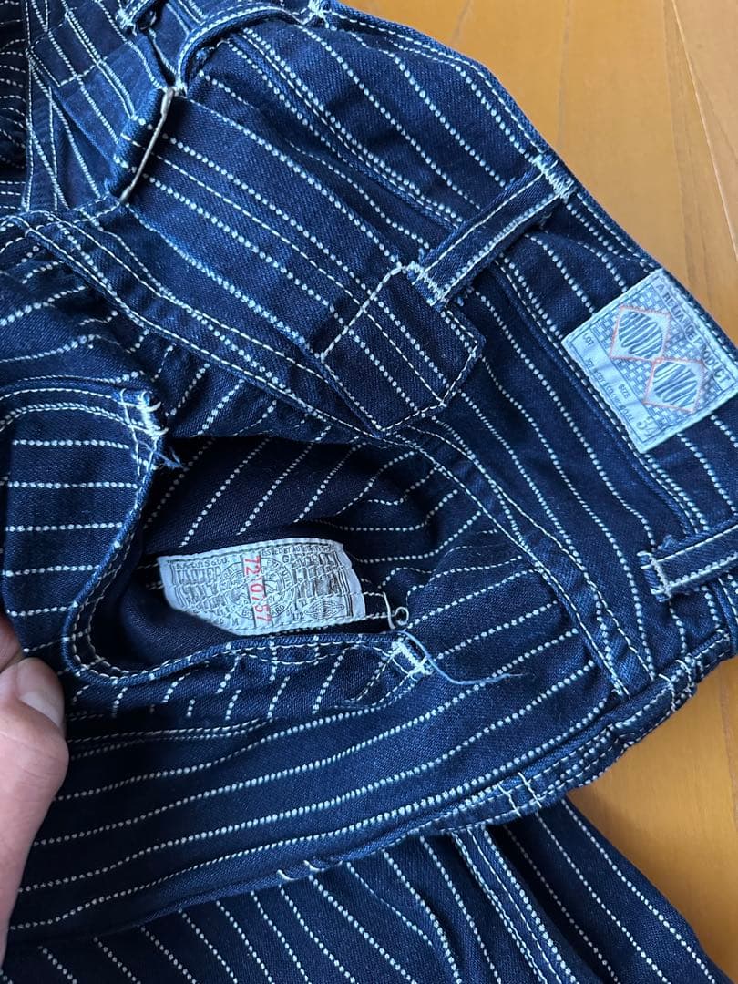 リアルマッコイズ WABASH ウォバッシュ ワークパンツ 34