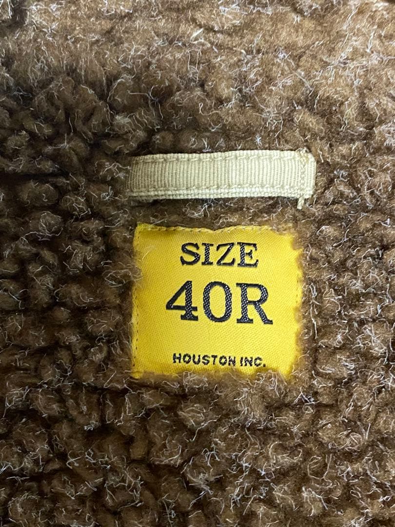 N-1タイプ デッキジャケット THE BLACK ACES ボア 40R