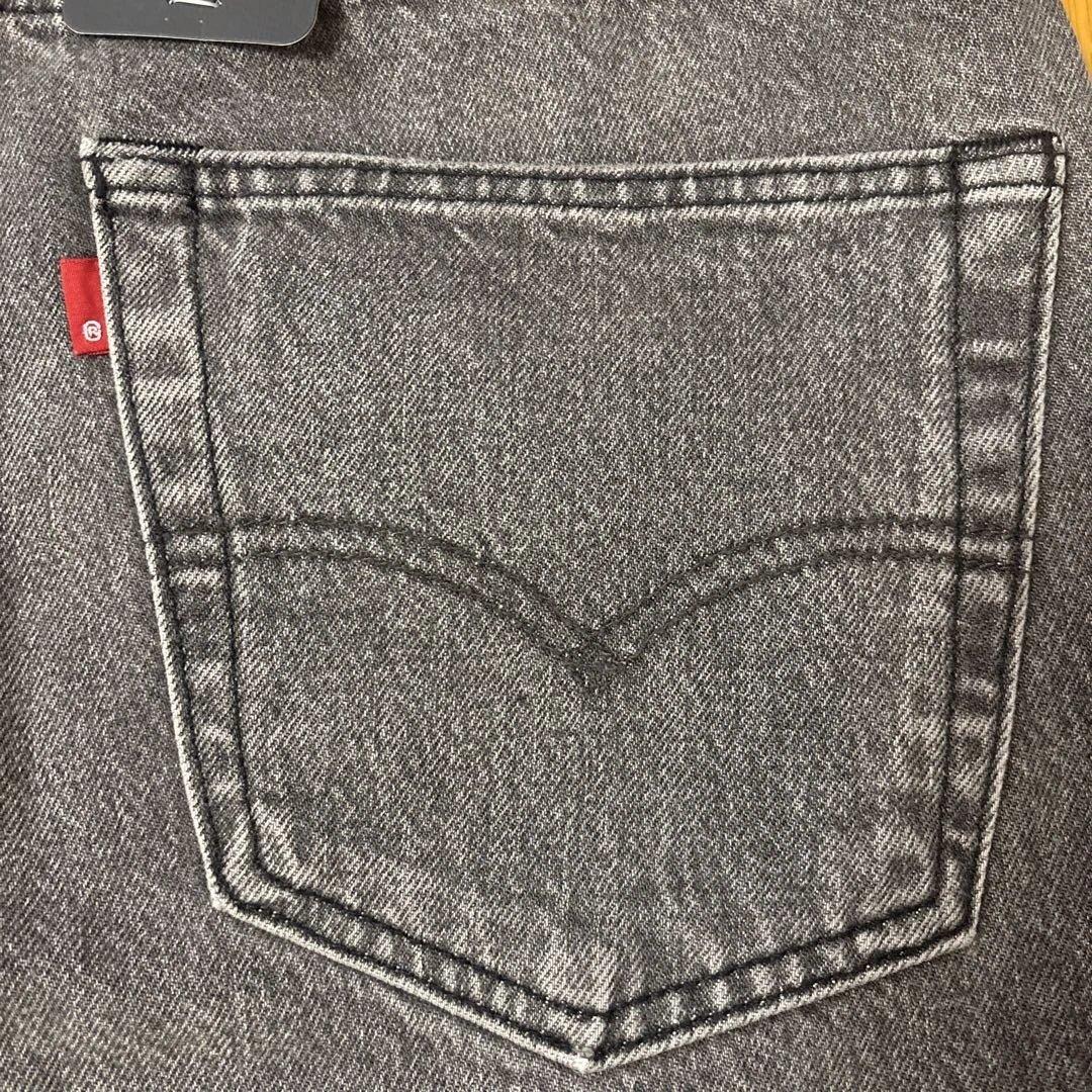 Levi's 501 W32 L32セルビッジ ブラックデニム