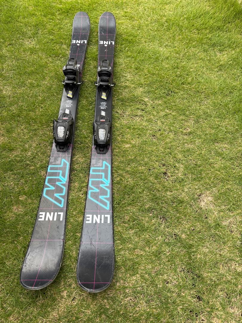 LINE TW スキー バインディング付き
