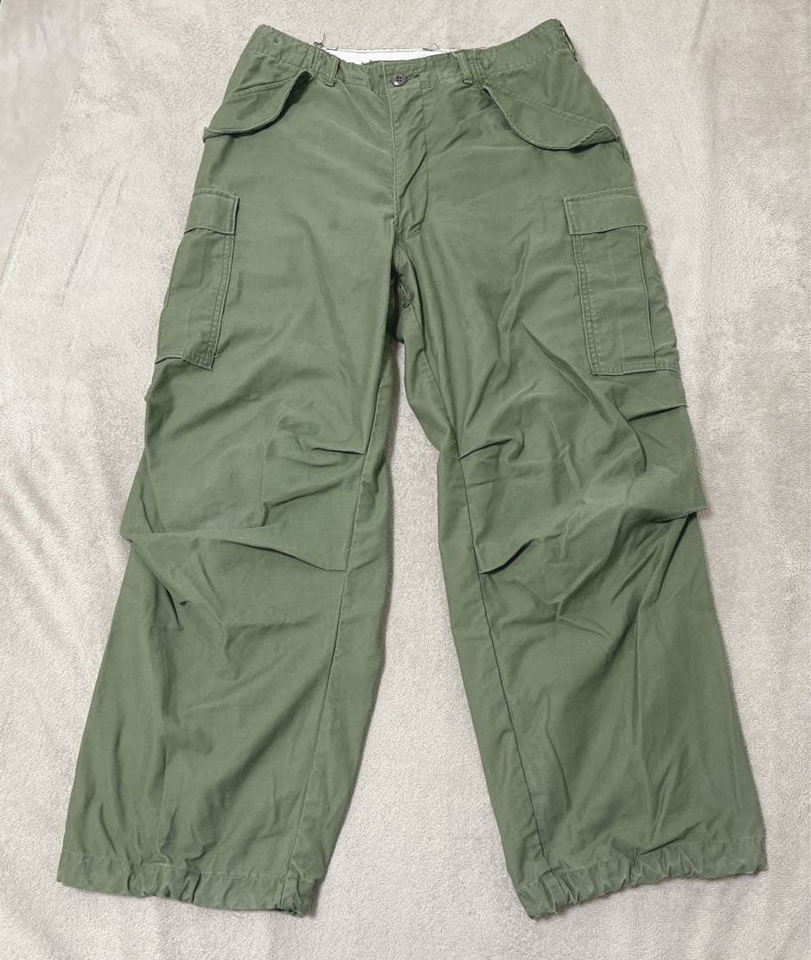 【程度良好！】70s US ARMY M-65 フィールドパンツ M-R