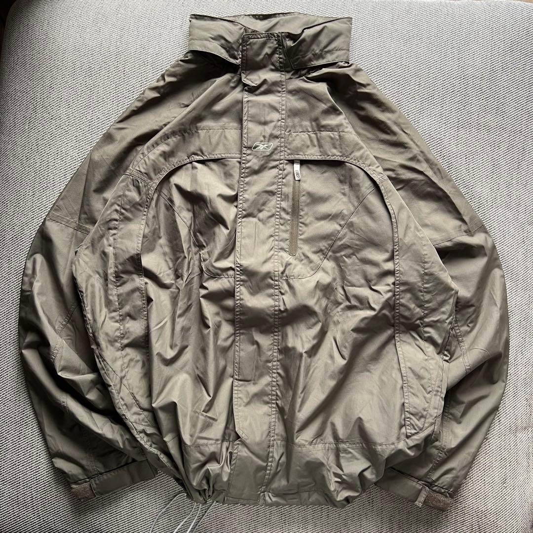 希少90's Reebok ナイロン　テックジャケット　MARS y2k