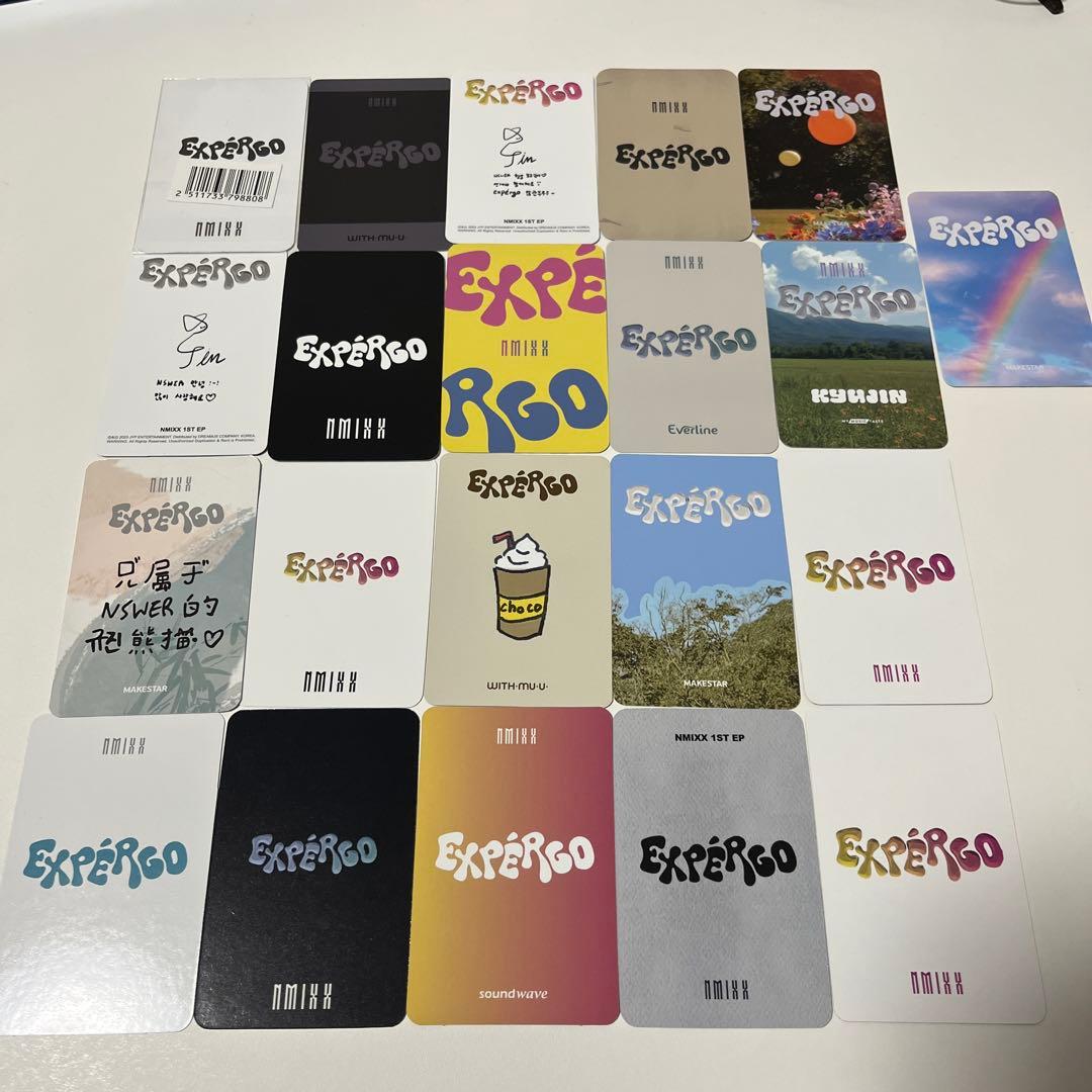 NMIXX ギュジン トレカ expergo 21枚セット まとめ売り