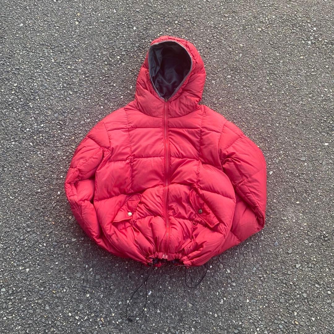 00s エディーバウアー リバーシブル ダウン アーカイブ パファー ジャケット