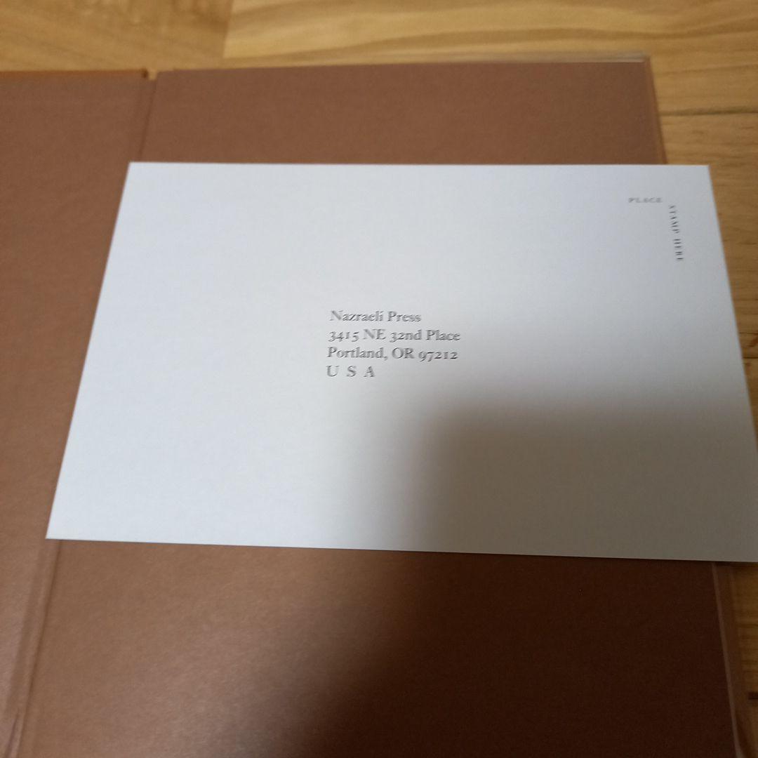 安楽寺えみ写真集　洋書　e hagaki　限定500部　直筆サイン.イラスト入り