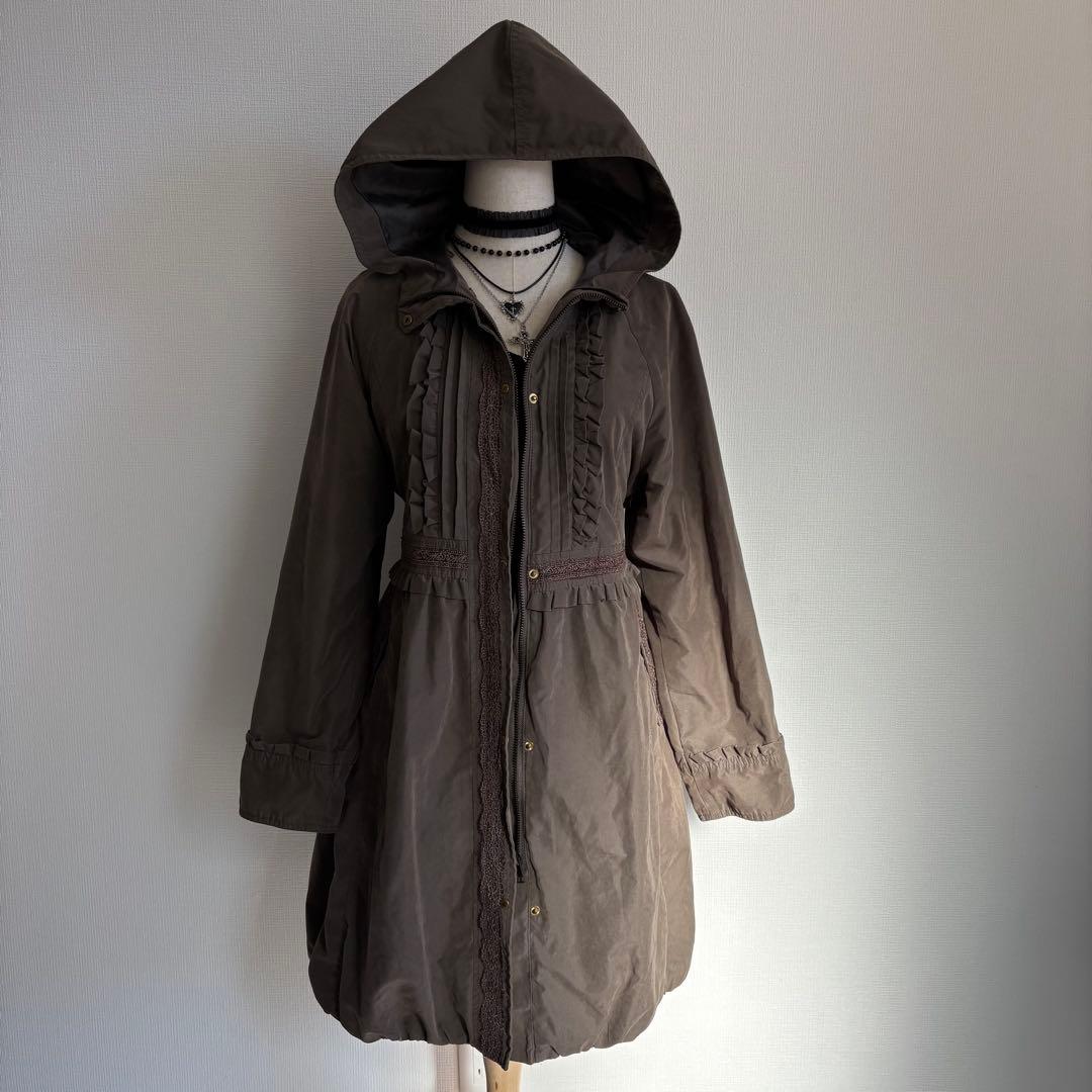 00s fairygrunge 森ガール 姫ロリ アクシーズ 2WAモッズコート
