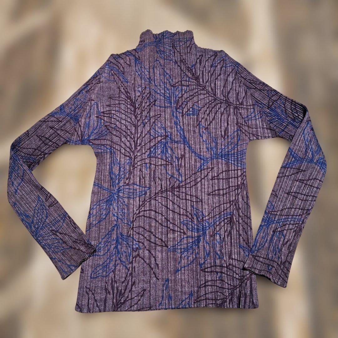 プリーツプリーズ　柄　トップスイッセイミヤケ