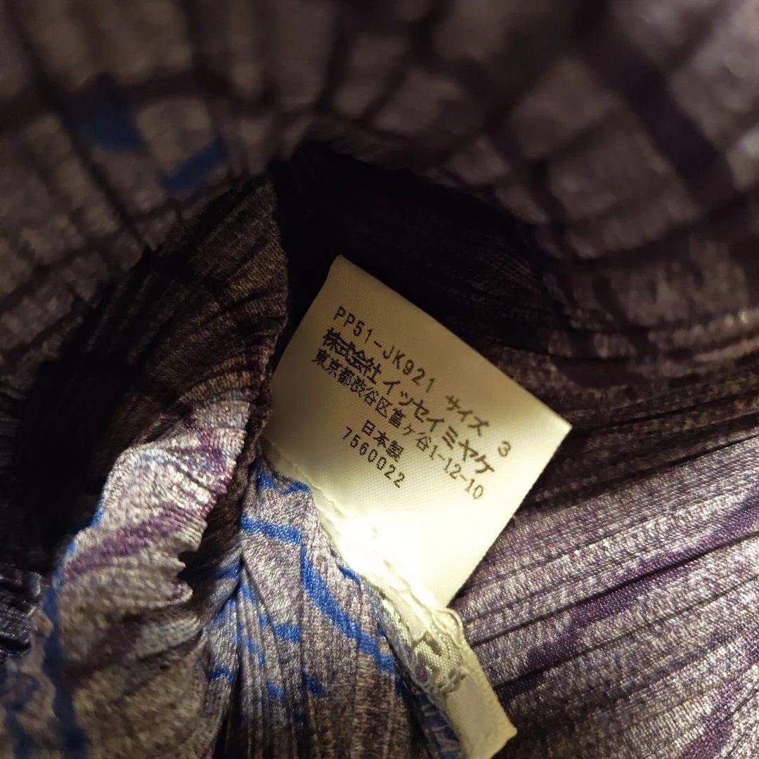 プリーツプリーズ　柄　トップスイッセイミヤケ