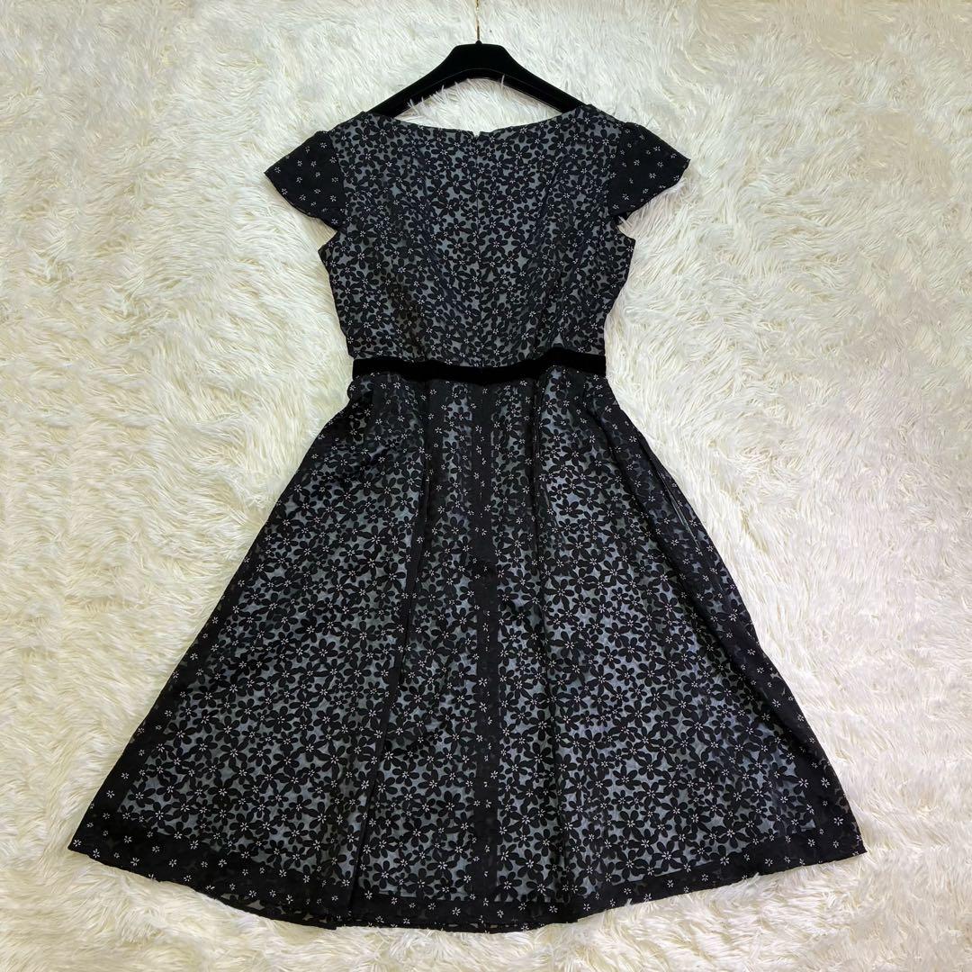 【美品】トッカ WINTER COSMOSドレス ワンピース 総柄 花柄 6