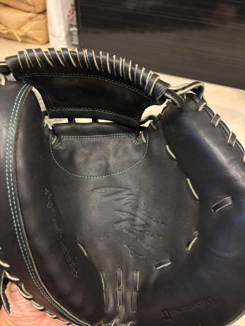 MIZUNO pro 硬式キャッチャーミット　ダイバーシティブルー