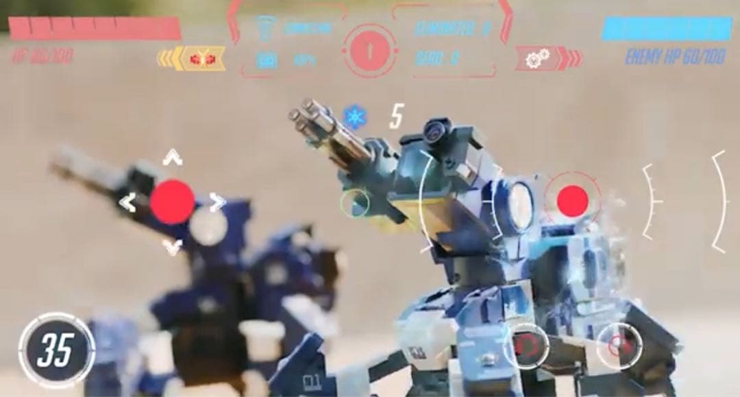 GJS ゲーミングロボット GEIO Red & BLUE 2機セットFPS