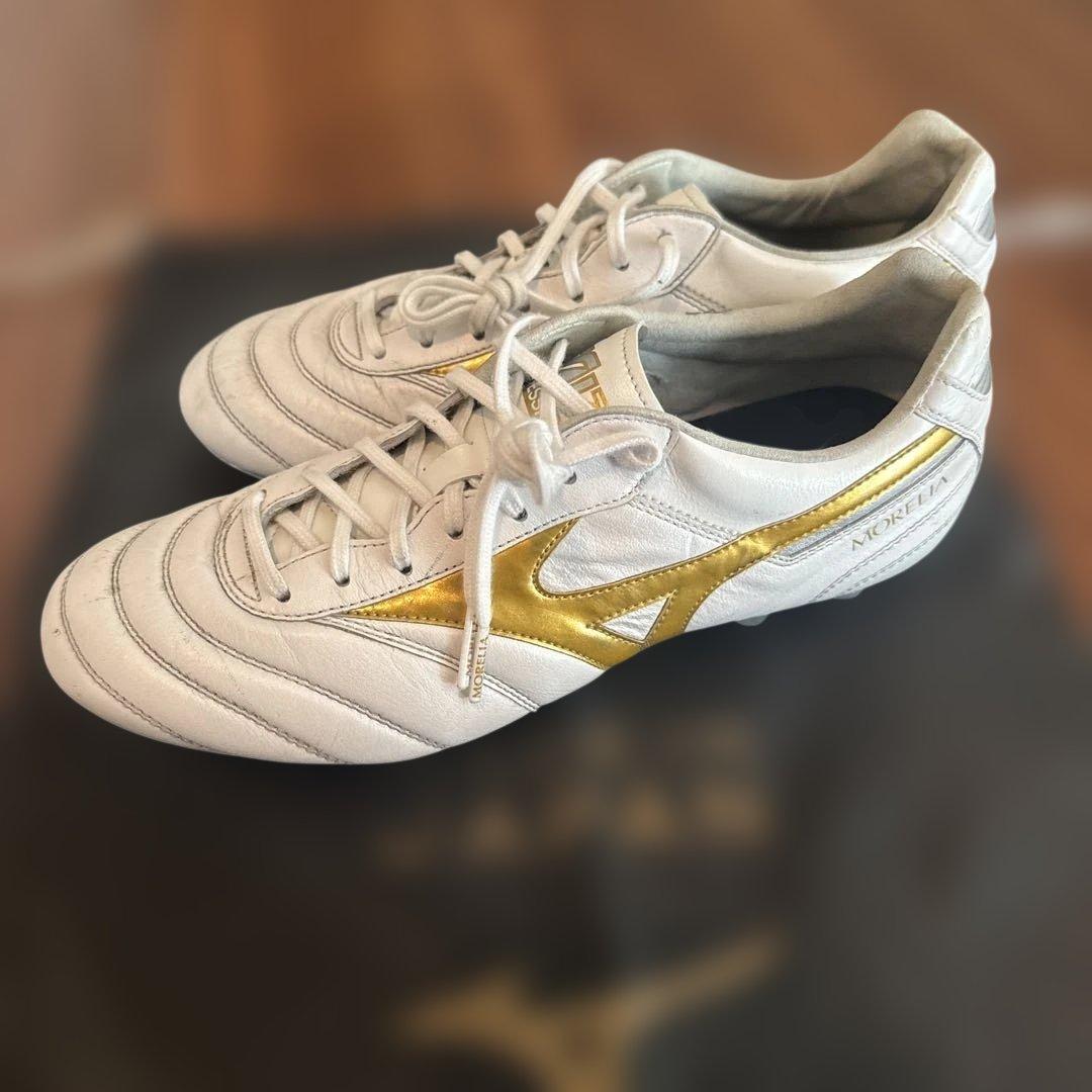 Mizuno Morelia モレリア2 japan 25.5 ゴールド　金