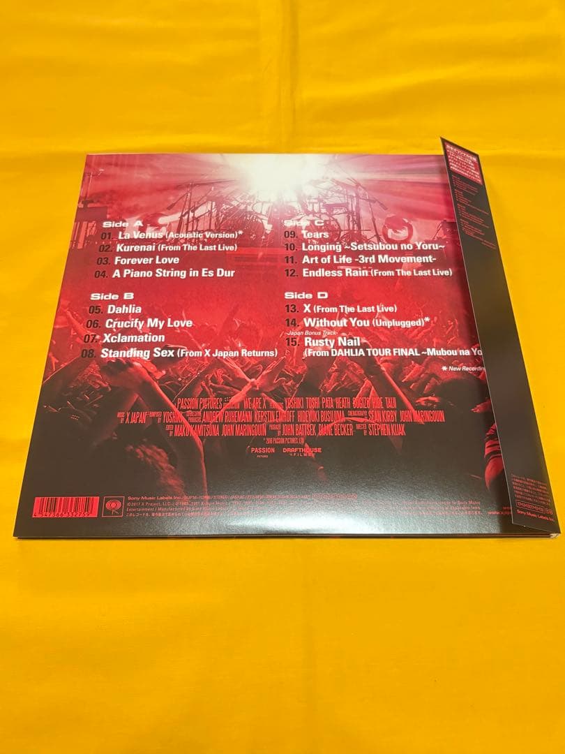 WE ARE X オリジナル・サウンドトラック　国内盤