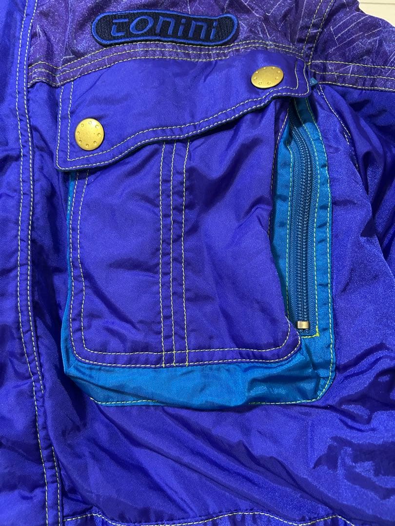 トンニ スキーウェア Lサイズ 170cm 紫色