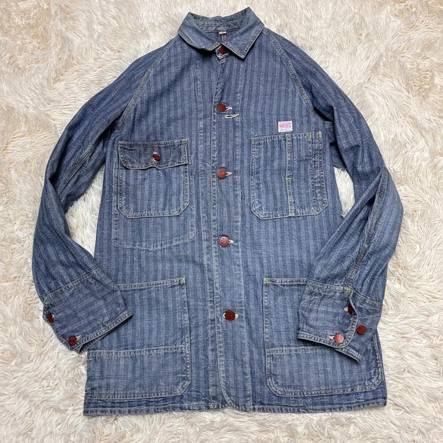 希少　WAREHOUSE ウェアハウス　カバーオール　ヴィンテージ　ヘリンボーン