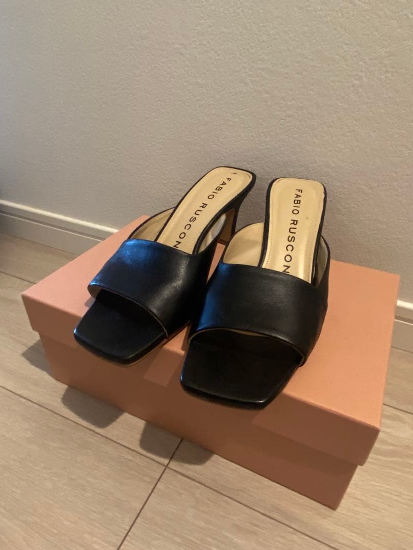 【美品】FABIO ROSCONI ミュール